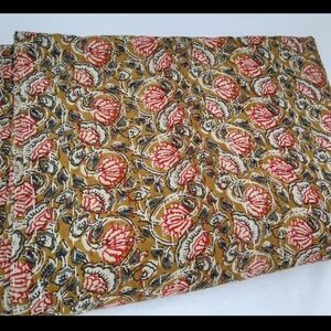 Hand stitched kantha Indian quilt